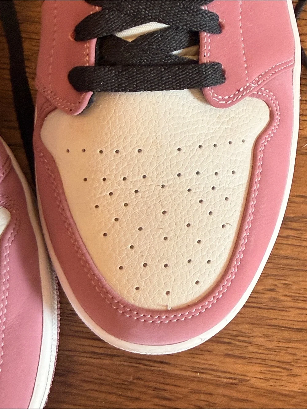 Jordan Men’s/Women’s High-Top Sneakers in Pink Black Cream